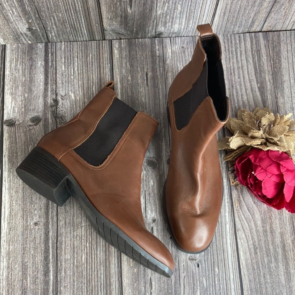 Kenneth Cole Reaction Salt Chelsea Brown Boot 10M